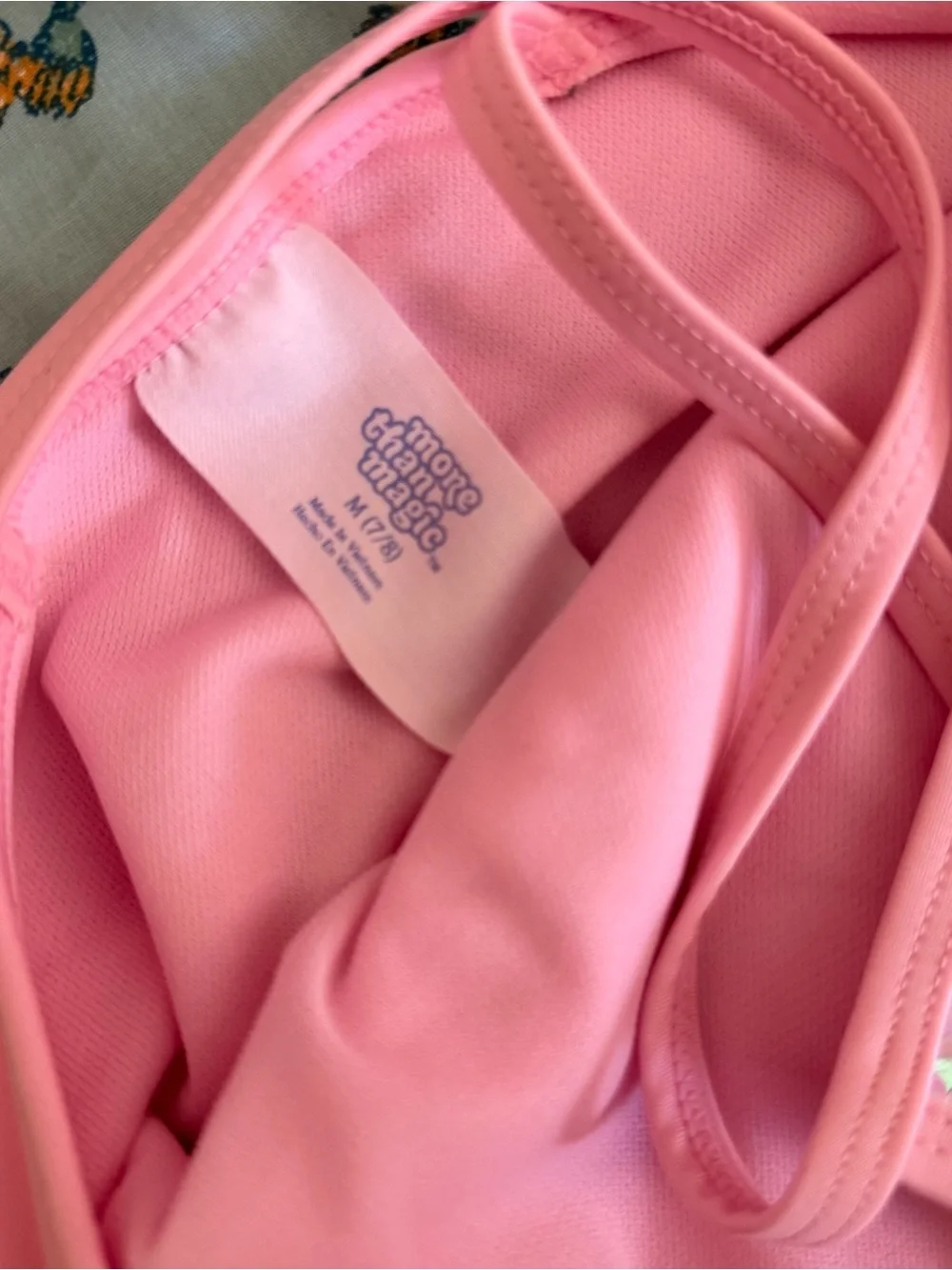 More Than Magic Pink Girls' One-Piece‎ Swimwear Sequins!!